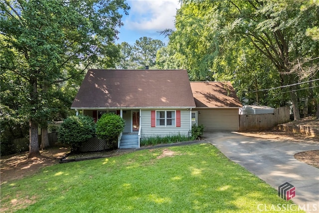 175 Providence Rd, Athens, GA 30606 - view of front of property featuring asphalt driveway, a porch, and roof with shingles