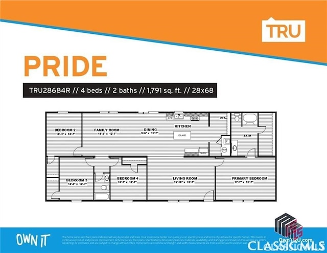 832 Stone Stewart Rd, Hull, GA 30646 - view of home floor plan