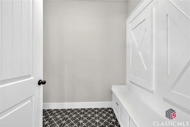 231 Marable St E, Monroe, GA 30655 - mudroom featuring baseboards and tile patterned floors