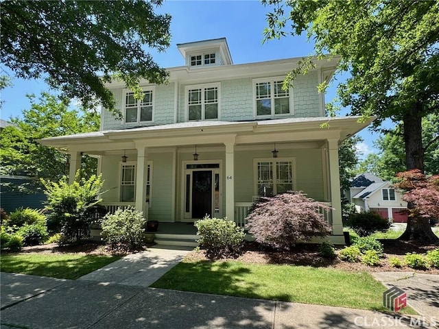 64 Charter Oak Dr, Athens, GA 30607 - traditional style home featuring covered porch