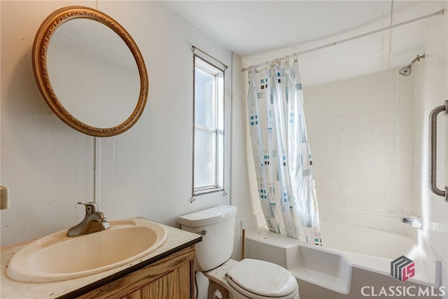 1200 Burr Harris Rd, Watkinsville, GA 30677 - bathroom with shower / bath combo, toilet, and vanity