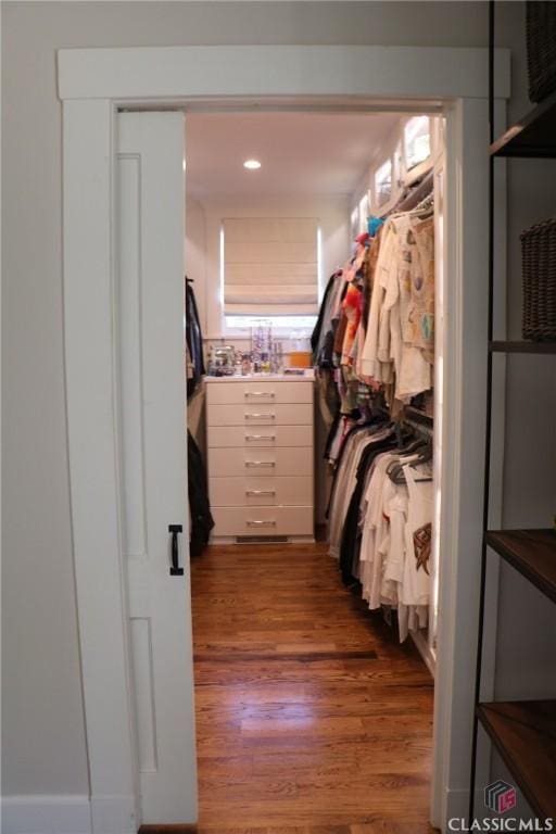 125 Woodland Way, Athens, GA 30606 - spacious closet with wood finished floors