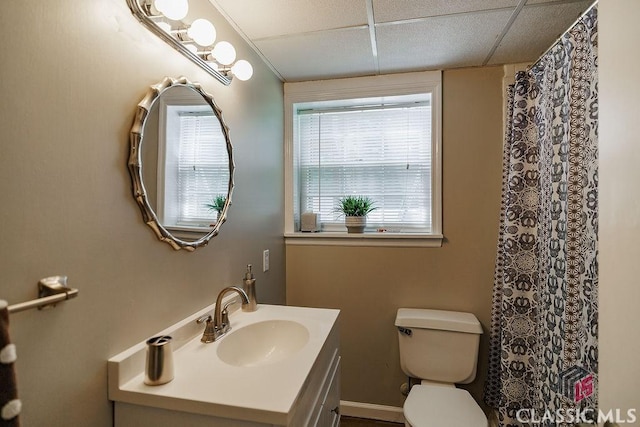 226 Baker St, Statham, GA 30666 - bathroom featuring vanity and a shower with curtain