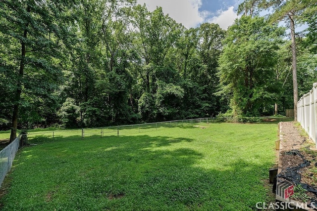 226 Baker St, Statham, GA 30666 - view of fenced backyard