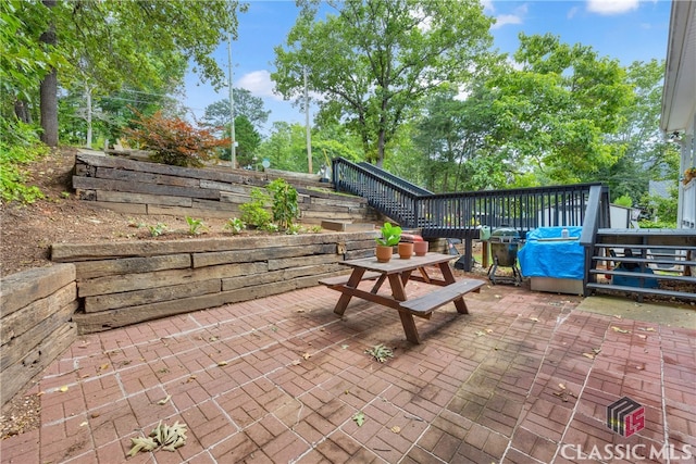 5480 Apache Trl, Gainesville, GA 30506 - view of patio / terrace
