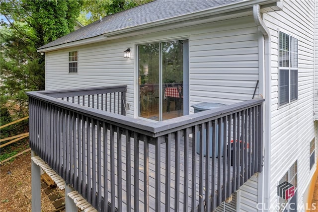 5480 Apache Trl, Gainesville, GA 30506 - view of wooden terrace