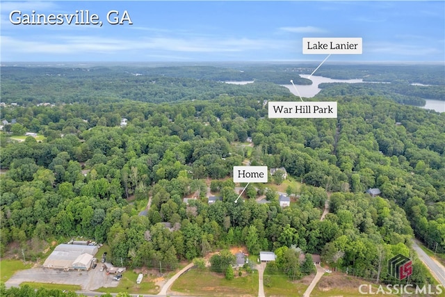 5480 Apache Trl, Gainesville, GA 30506 - bird's eye view of a forest