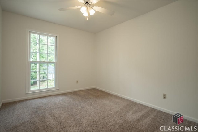 170 Chadds Walk, Athens, GA 30606 - spare room featuring carpet floors, healthy amount of natural light, and a ceiling fan