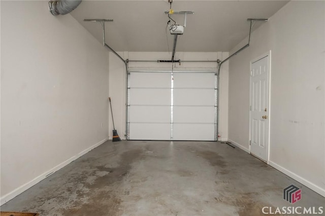 170 Chadds Walk, Athens, GA 30606 - garage featuring baseboards and a garage door opener