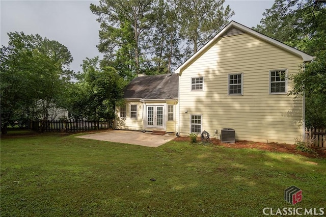 170 Chadds Walk, Athens, GA 30606 - back of house with french doors and a patio area