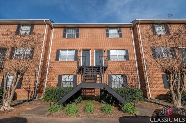 2165 S Milledge Ave Unit F4, Athens, GA 30605 - view of front of property with stairs and brick siding