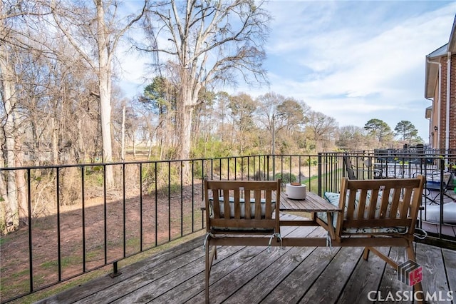 2165 S Milledge Ave Unit F4, Athens, GA 30605 - view of deck