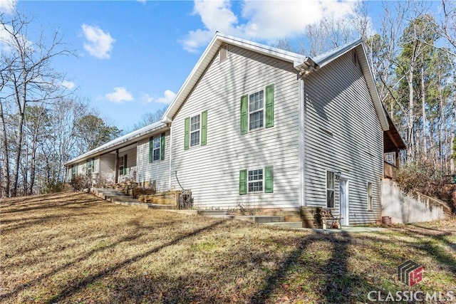 1233 Staplers Bridge Rd, Nicholson, GA 30565 - view of property exterior featuring a lawn