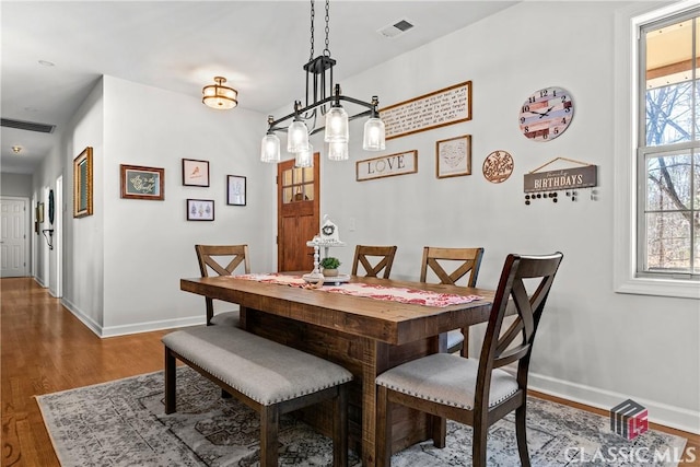 1233 Staplers Bridge Rd, Nicholson, GA 30565 - dining area featuring baseboards and wood finished floors