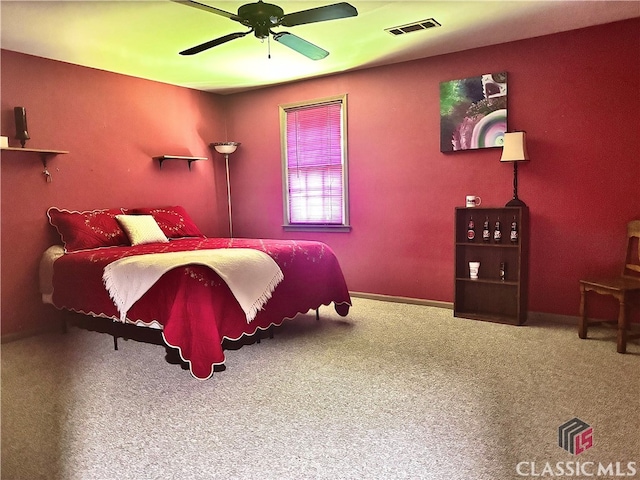 2181 Whippoorwill Rd, Bishop, GA 30621 - carpeted bedroom with ceiling fan and baseboards