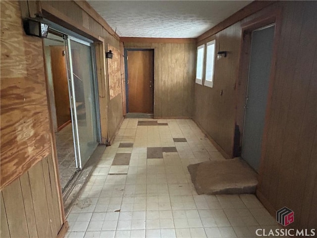 220 Swanson Dr W Unit 1, Athens, GA 30606 - hall with wood walls