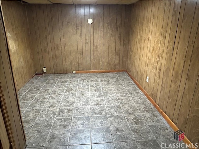 220 Swanson Dr W Unit 1, Athens, GA 30606 - empty room featuring wooden walls