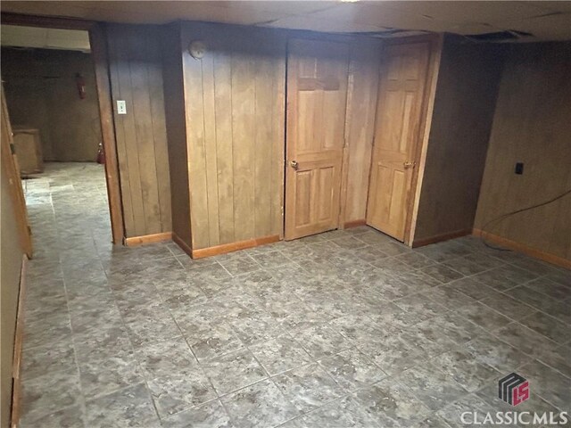 220 Swanson Dr W Unit 1, Athens, GA 30606 - finished basement featuring wood walls and baseboards