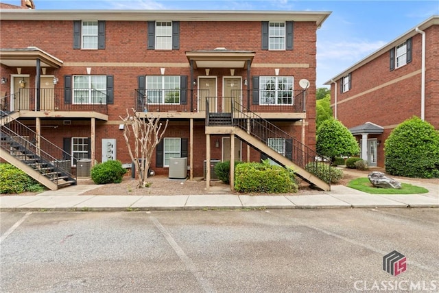 105 Whitehead Rd Unit 17, Athens, GA 30606 - view of front of property featuring stairs and brick siding
