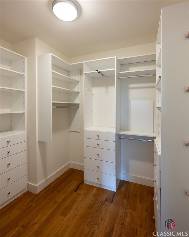 497 W Rutherford St, Athens, GA 30606 - walk in closet featuring dark wood finished floors