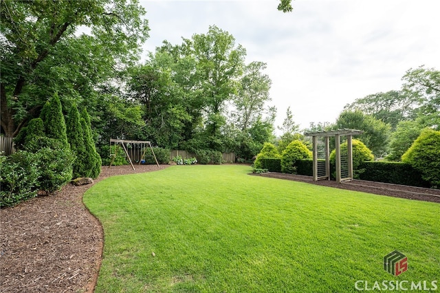497 W Rutherford St, Athens, GA 30606 - view of yard featuring a playground
