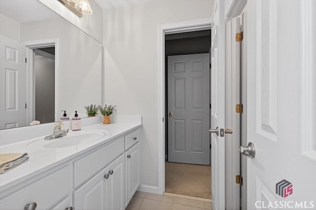 1232 Everton Pl, Cumming, GA 30041 - bathroom with vanity and tile patterned flooring
