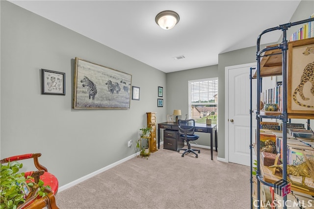 263 Turtle Creek Dr, Winder, GA 30680 - carpeted home office with baseboards