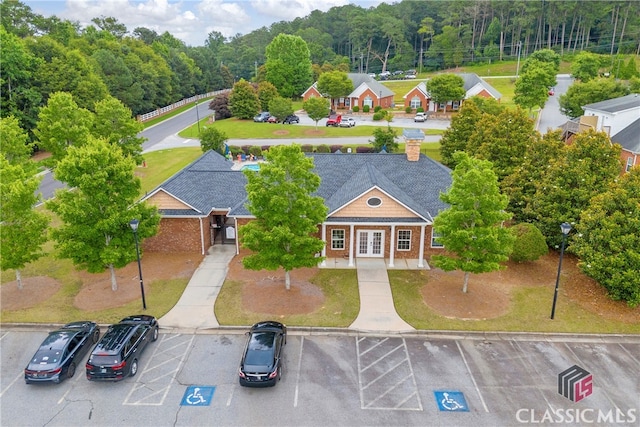 263 Turtle Creek Dr, Winder, GA 30680 - aerial view of property and surrounding area featuring a forest