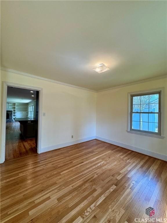 270 Riverhill Dr, Athens, GA 30606 - spare room with ornamental molding and wood finished floors