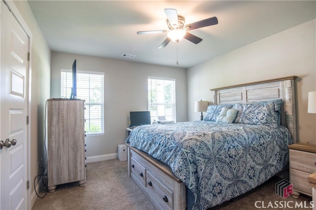 11 Rachel, Hartwell, GA 30643 - bedroom featuring light colored carpet and a ceiling fan