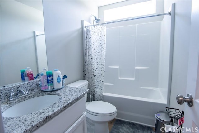 11 Rachel, Hartwell, GA 30643 - bathroom featuring shower / bath combo with shower curtain and vanity