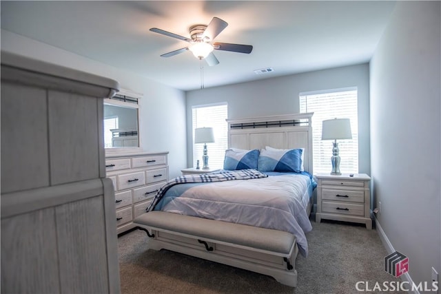 11 Rachel, Hartwell, GA 30643 - bedroom with carpet floors and a ceiling fan