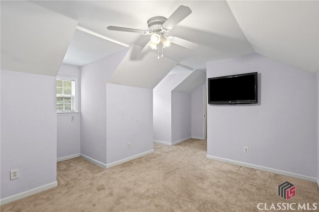 255 Twin Creek Shrs, Athens, GA 30605 - bonus room with vaulted ceiling, light colored carpet, and ceiling fan
