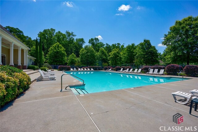 1640 Madison Ct, Bogart, GA 30622 - community pool featuring a patio area