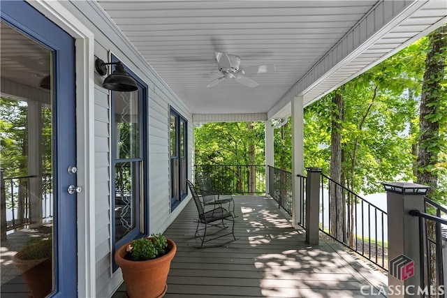 2061 Sugar Creek Trl, Buckhead, GA 30625 - porch with ceiling fan