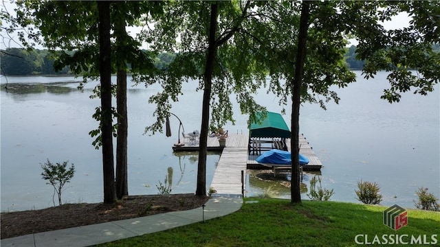 2061 Sugar Creek Trl, Buckhead, GA 30625 - dock featuring a water view