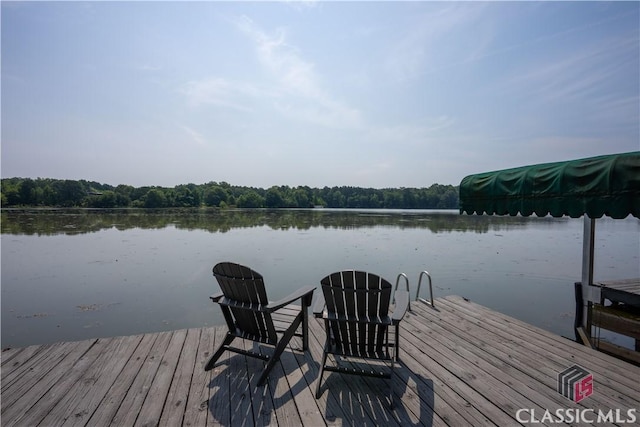 2061 Sugar Creek Trl, Buckhead, GA 30625 - dock with a water view and a wooded view