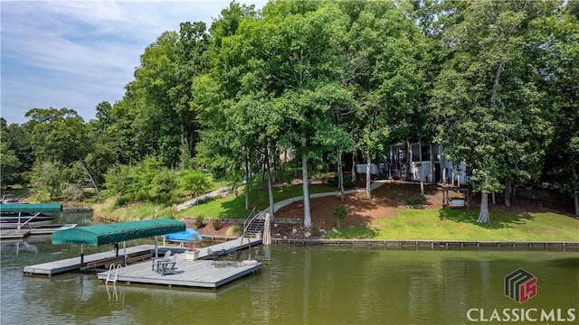 2061 Sugar Creek Trl, Buckhead, GA 30625 - dock area with a water view