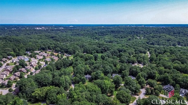 232 Township Ln, Athens, GA 30606 - aerial view of a heavily wooded area