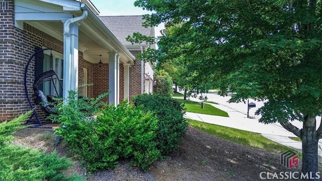 232 Township Ln, Athens, GA 30606 - view of side of home with brick siding