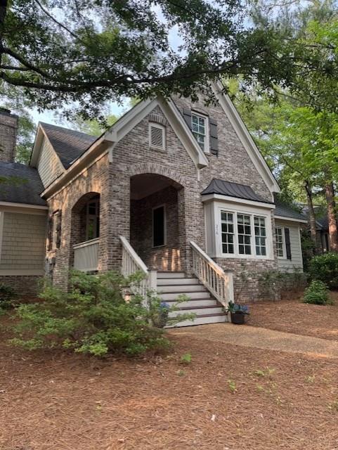 316 Birch Ln, Pine Mountain, GA 31822 - view of front of house featuring a chimney
