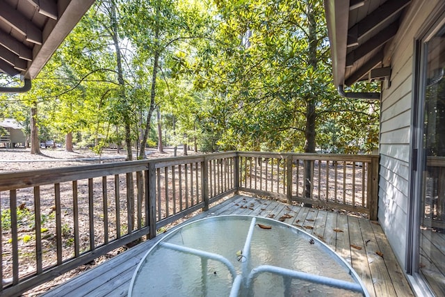 2231 Holly Ln, Pine Mountain, GA 31822 - wooden terrace featuring outdoor dining area