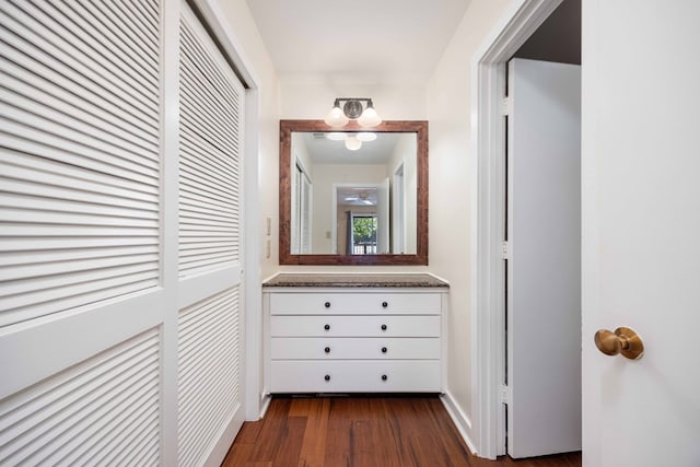 2231 Holly Ln, Pine Mountain, GA 31822 - hallway featuring dark wood-type flooring
