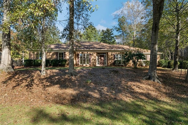 view of ranch-style home