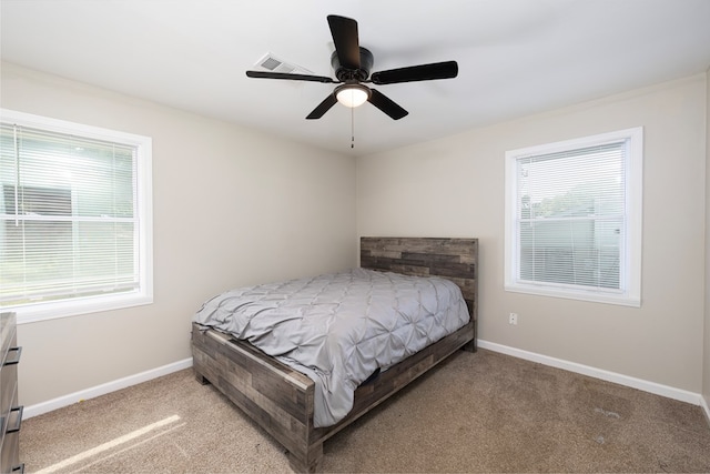 20 Benning Dell Dr, Columbus, GA 31903 - carpeted bedroom with baseboards and ceiling fan