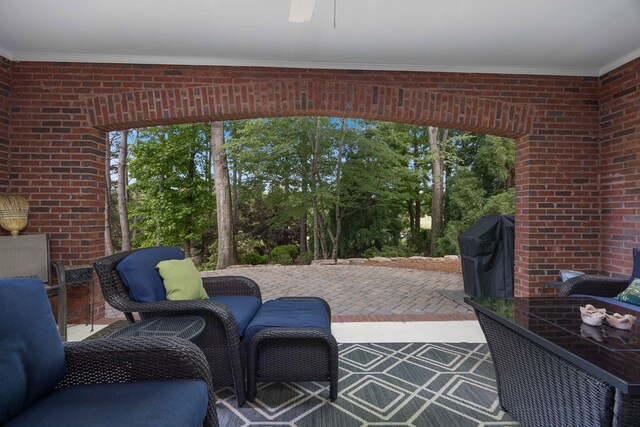 4730 Turnberry Ln Unit 15, Columbus, GA 31909 - view of patio with area for grilling