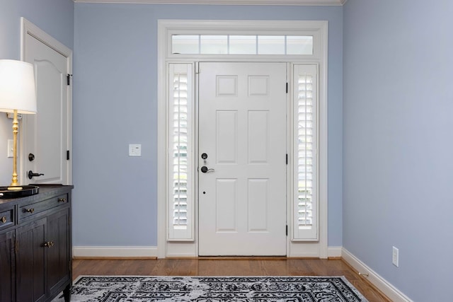 4730 Turnberry Ln Unit 15, Columbus, GA 31909 - entryway featuring wood finished floors and baseboards