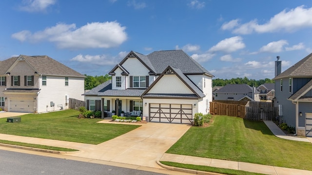 2013 Hereford Ln, Columbus, GA 31904 - view of front of property featuring concrete driveway, a porch, a shingled roof, and a residential view
