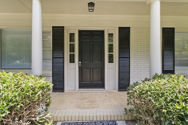 5202 Lakeshore Rd, Columbus, GA 31907 - property entrance featuring brick siding and covered porch