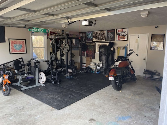 view of exercise room